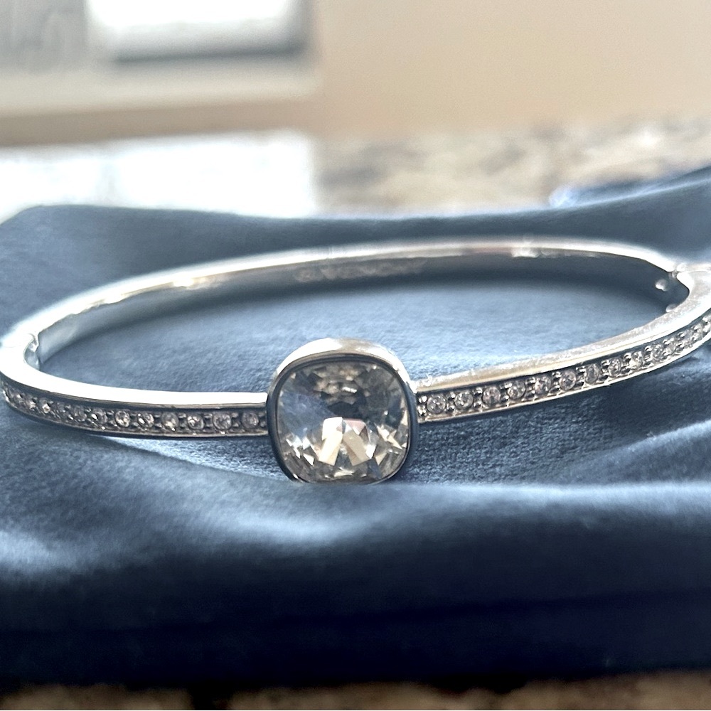 Givenchy Silver & Crystal Bracelet
